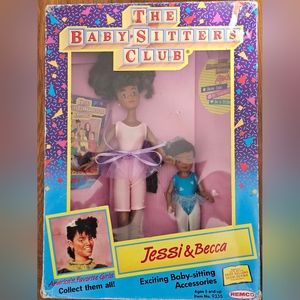 The Babysitters Club Jessie & Becca dolls Vintage- new